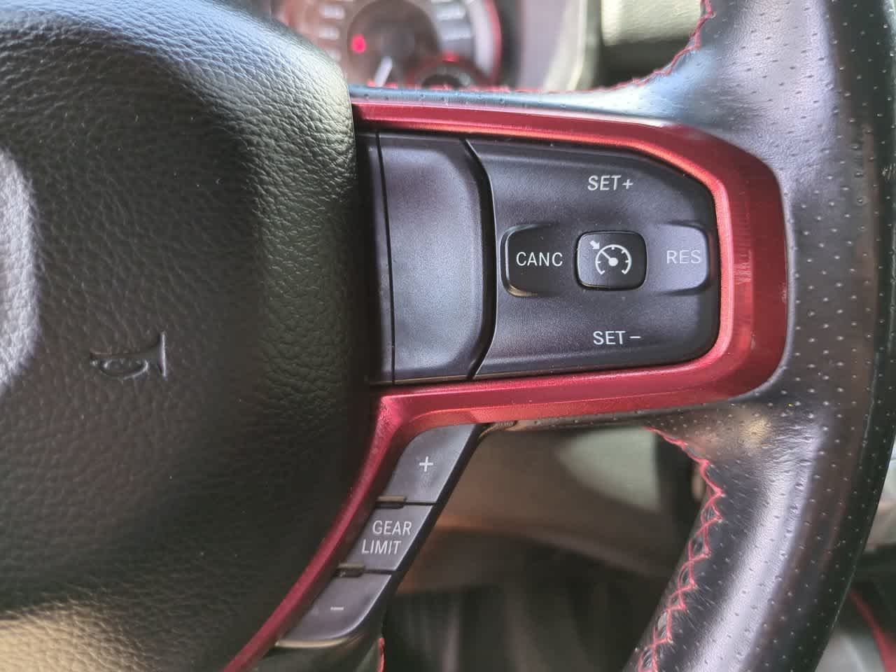 Used 2019 Granite Crystal Metallic Clearcoat Ram Rebel image 23