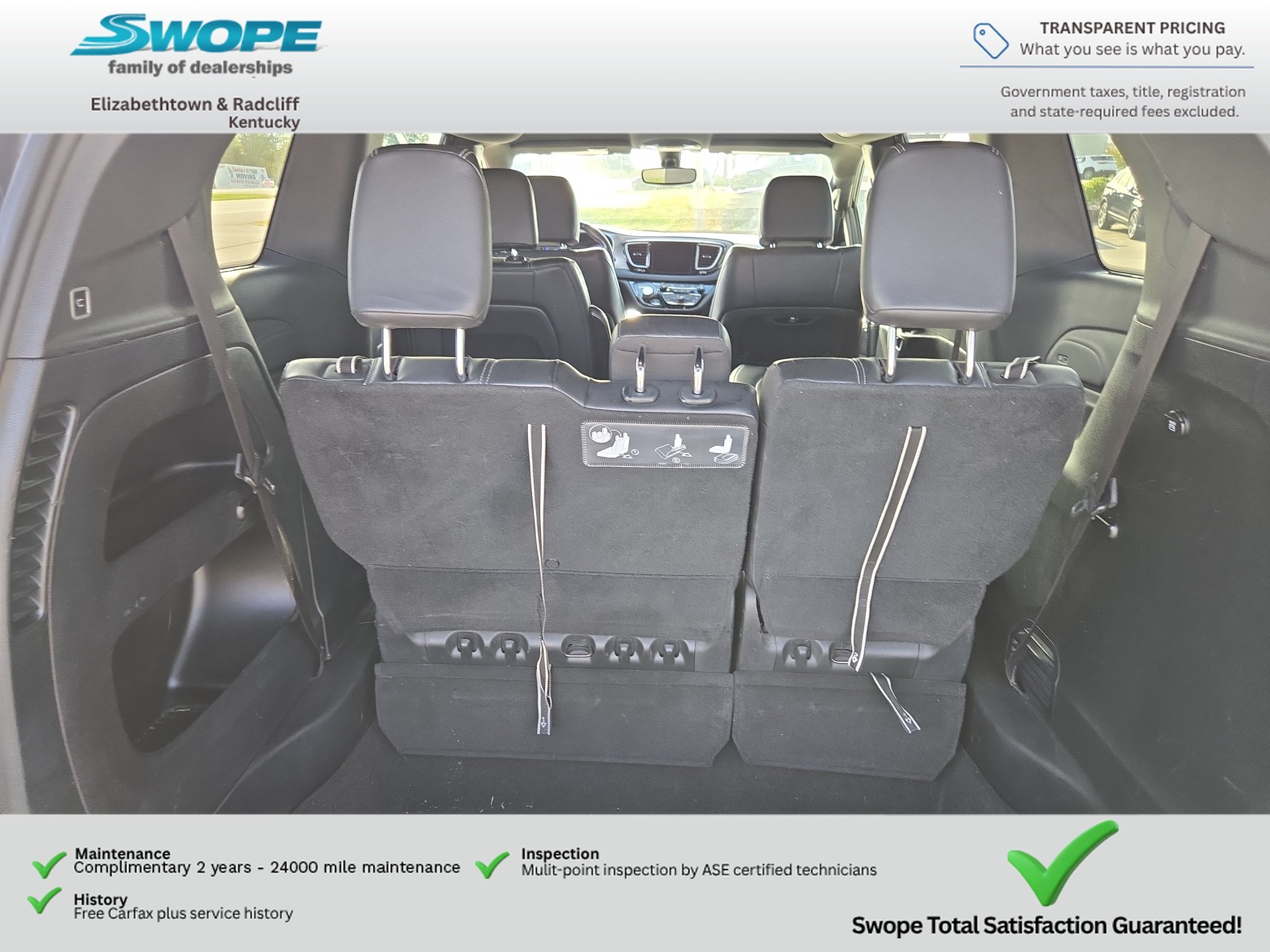 Used 2018 Granite Crystal Metallic Clearcoat Chrysler Touring L image 12