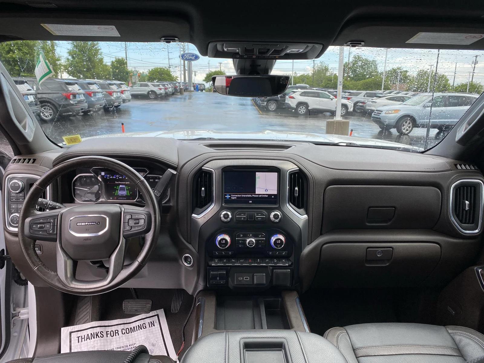Used 2021 White Frost Tri-Coat GMC Denali image 9