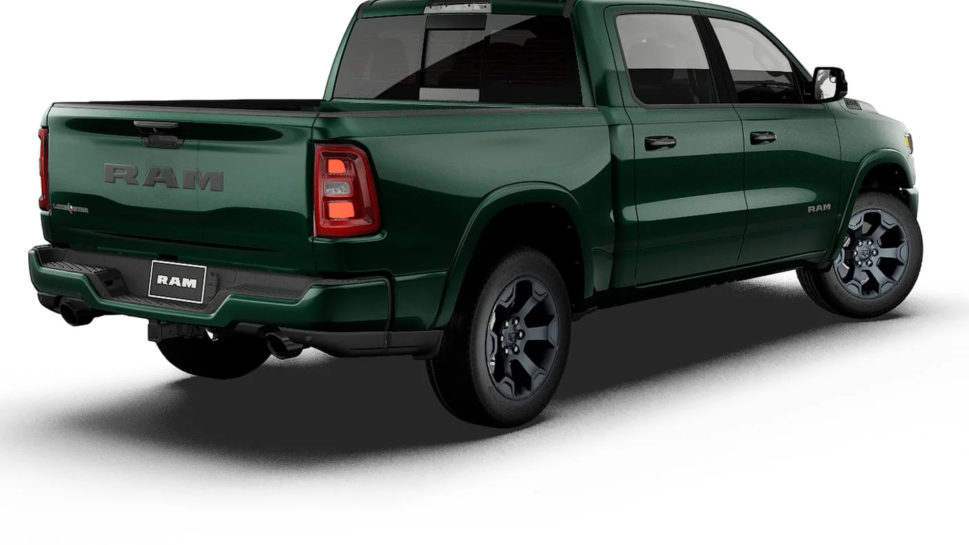 New 2027 Serrano-Green Metallic Exterior Paint RAM LONE STAR image 2