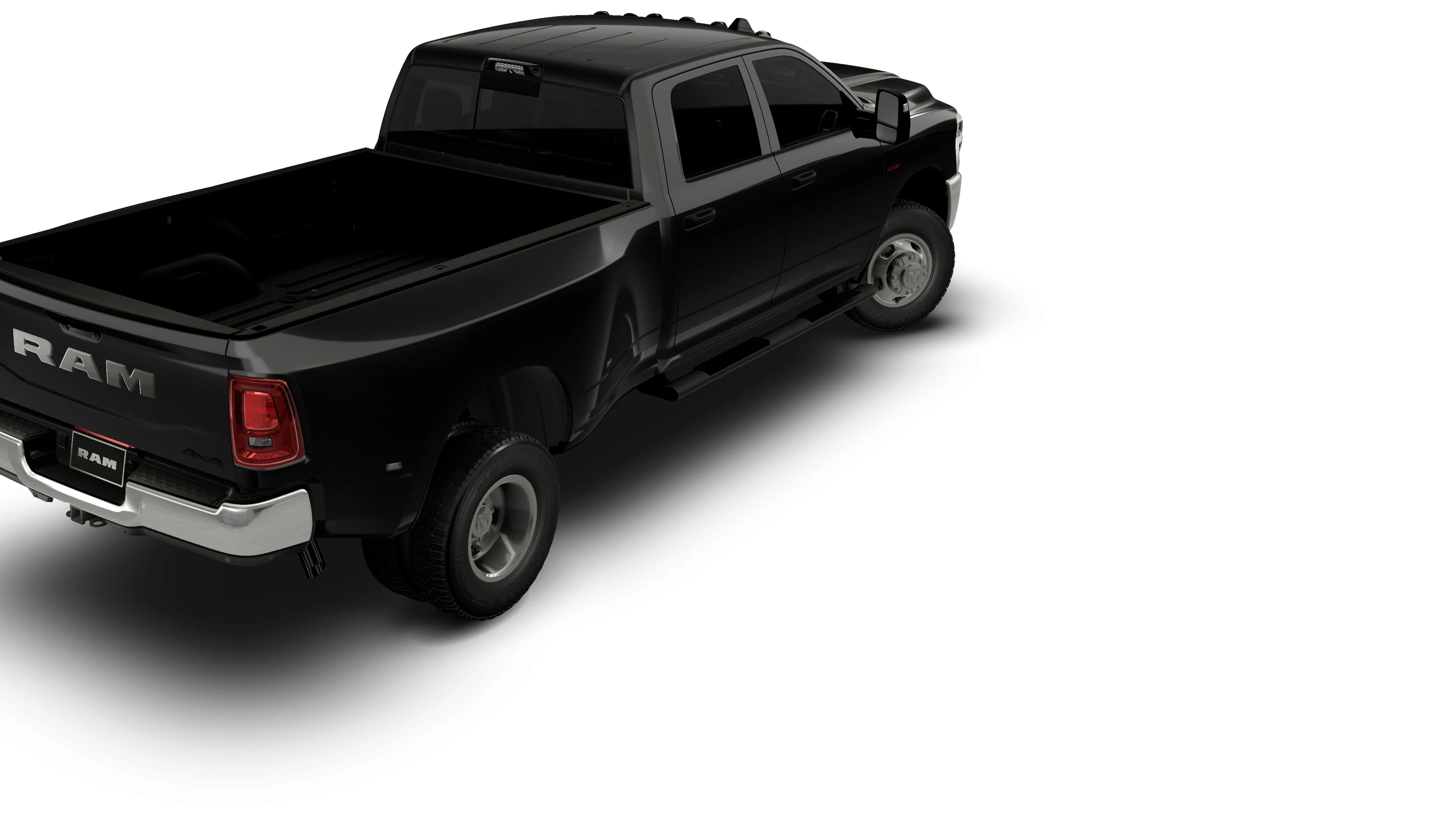 New 2026 Diamond Black Crystal Pearl-Coat Exterior Paint RAM TRADESMAN image 14