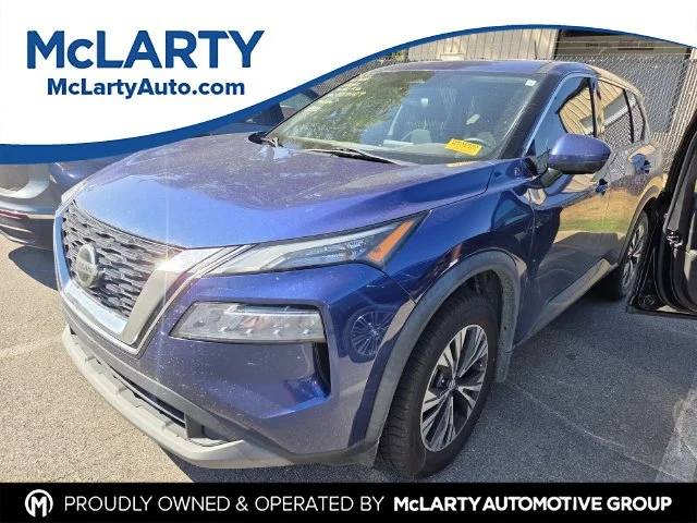 Used 2021 Blue Nissan SV image 1
