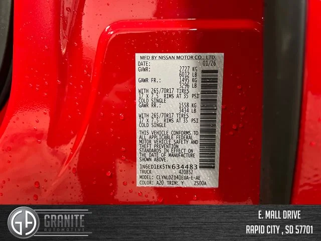 New 2026 Red Nissan PRO-4XR by ROUSH image 31