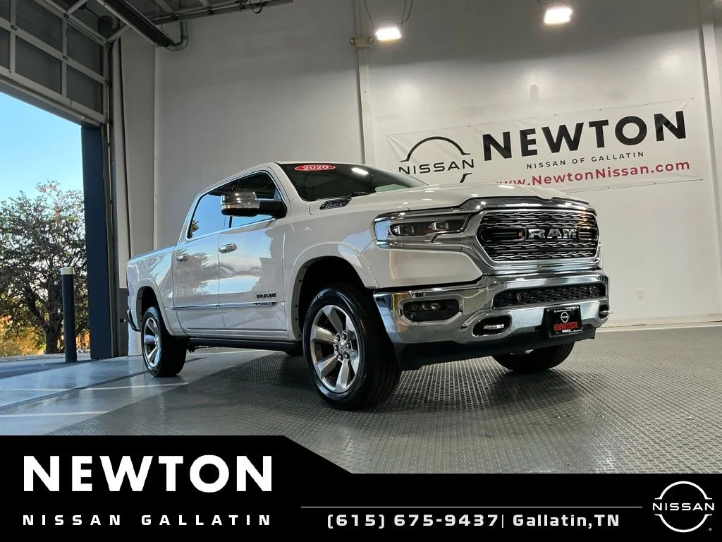 Used 2020 Bright White Clearcoat Ram Limited image 32