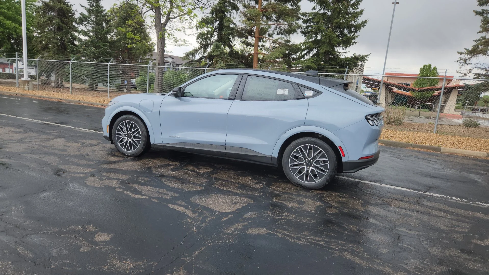 New 2026 Glacier Gray Metallic Tri-coat Ford Premium image 8