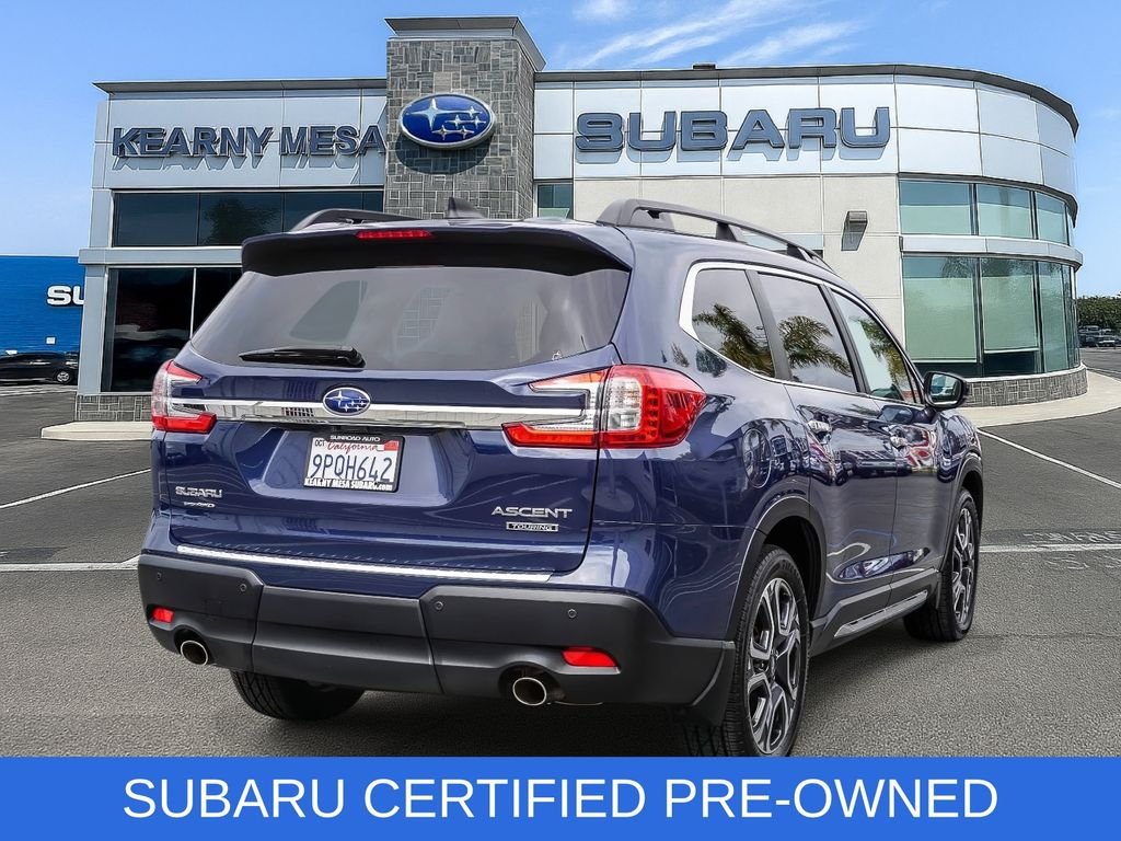 Certified Used 2024 Blue Subaru Touring image 6