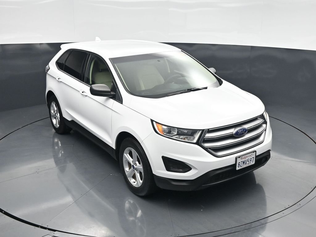 Certified Used 2017 White Ford SE image 35