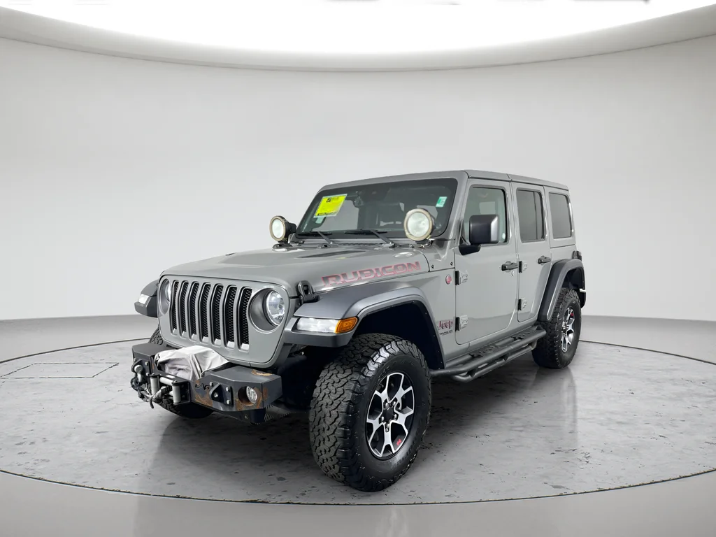 Used 2021 Gray Jeep Unlimited Rubicon image 7