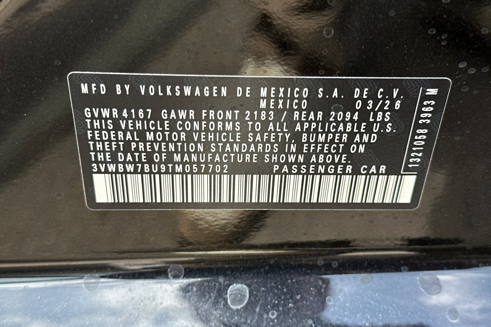 New 2026 Deep Black Pearl Volkswagen 1.5T Sport image 26