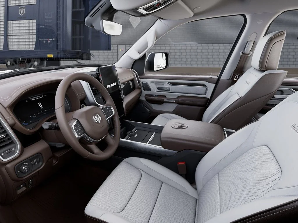 New 2026 Ivory White Tri-Coat Pearl-Coat Exterior Paint RAM Laramie image 24