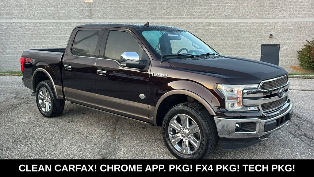Used 2018 Magma Red Metallic Ford King Ranch image 27