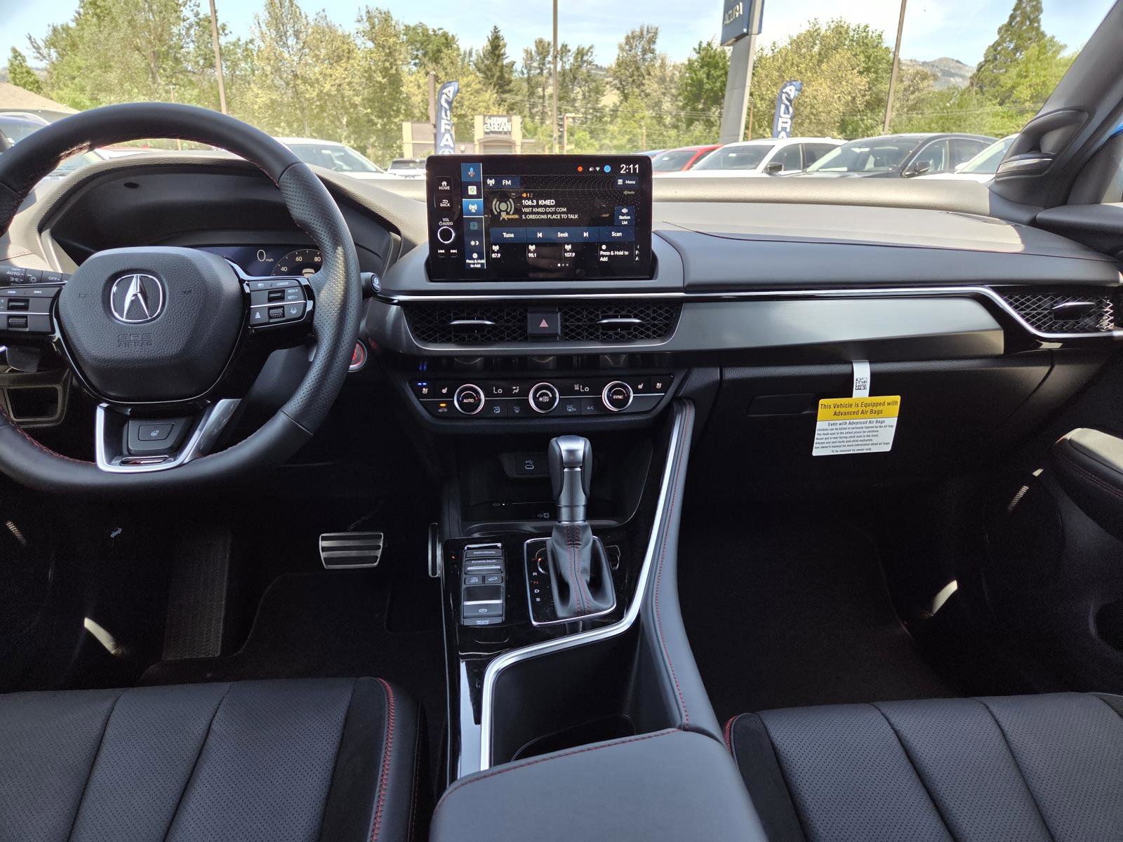 New 2026 Double Apex Blue Pearl II Acura w/A-Spec Advance Package AWD image 12
