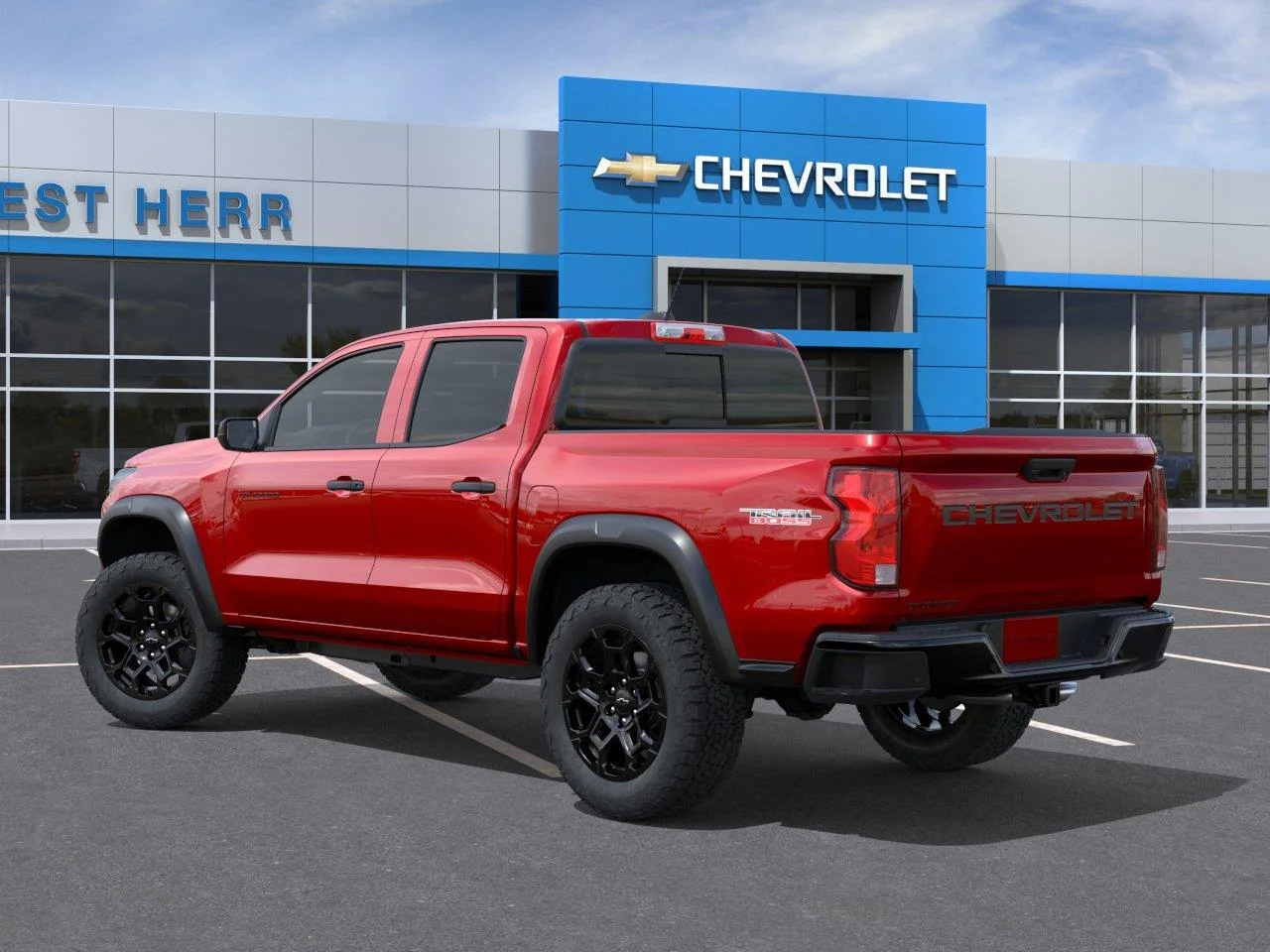 New 2026 Radiant Red Tintcoat Chevrolet Trail Boss image 3