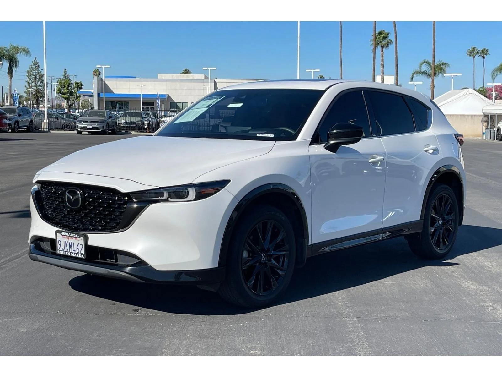 Used 2024 Rhodium White Metallic Mazda 2.5 Carbon Turbo image 2