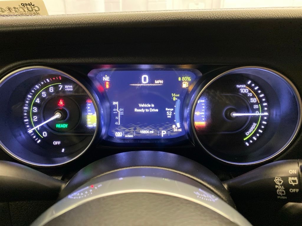 Used 2022 Blue Jeep Unlimited Sahara 4xe image 20