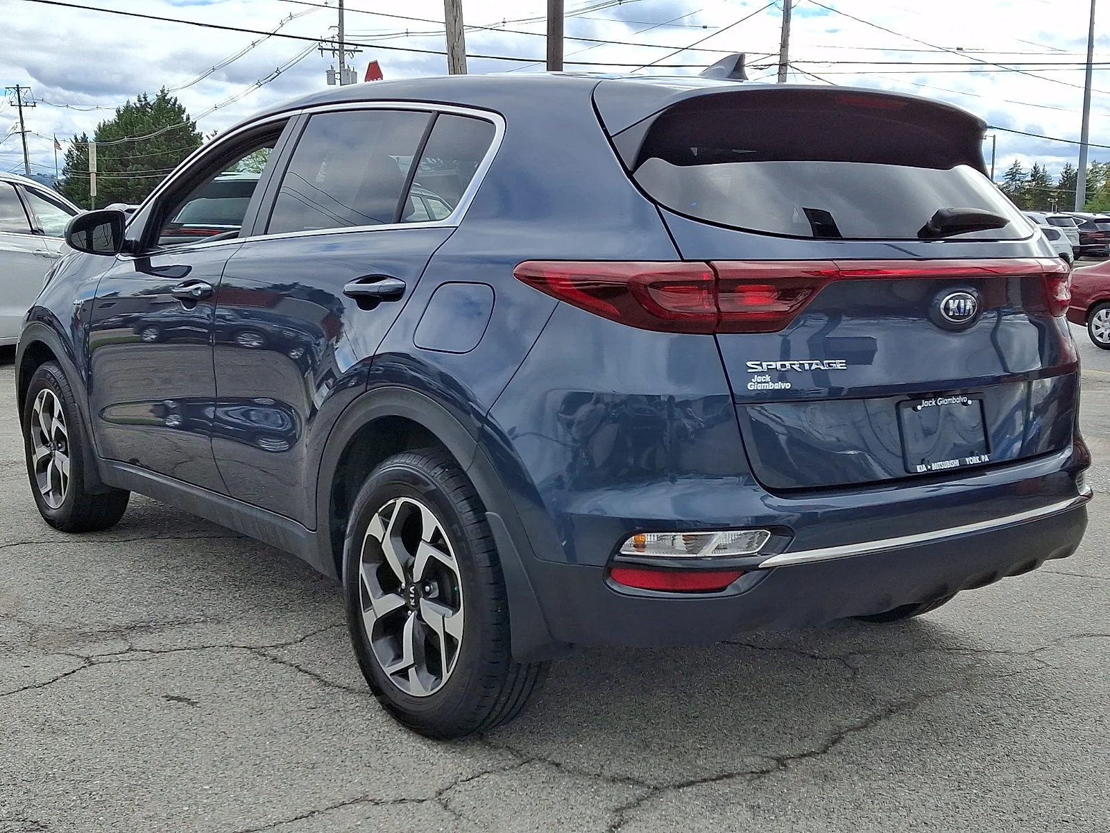 Certified Used 2020 Blue Kia LX image 4