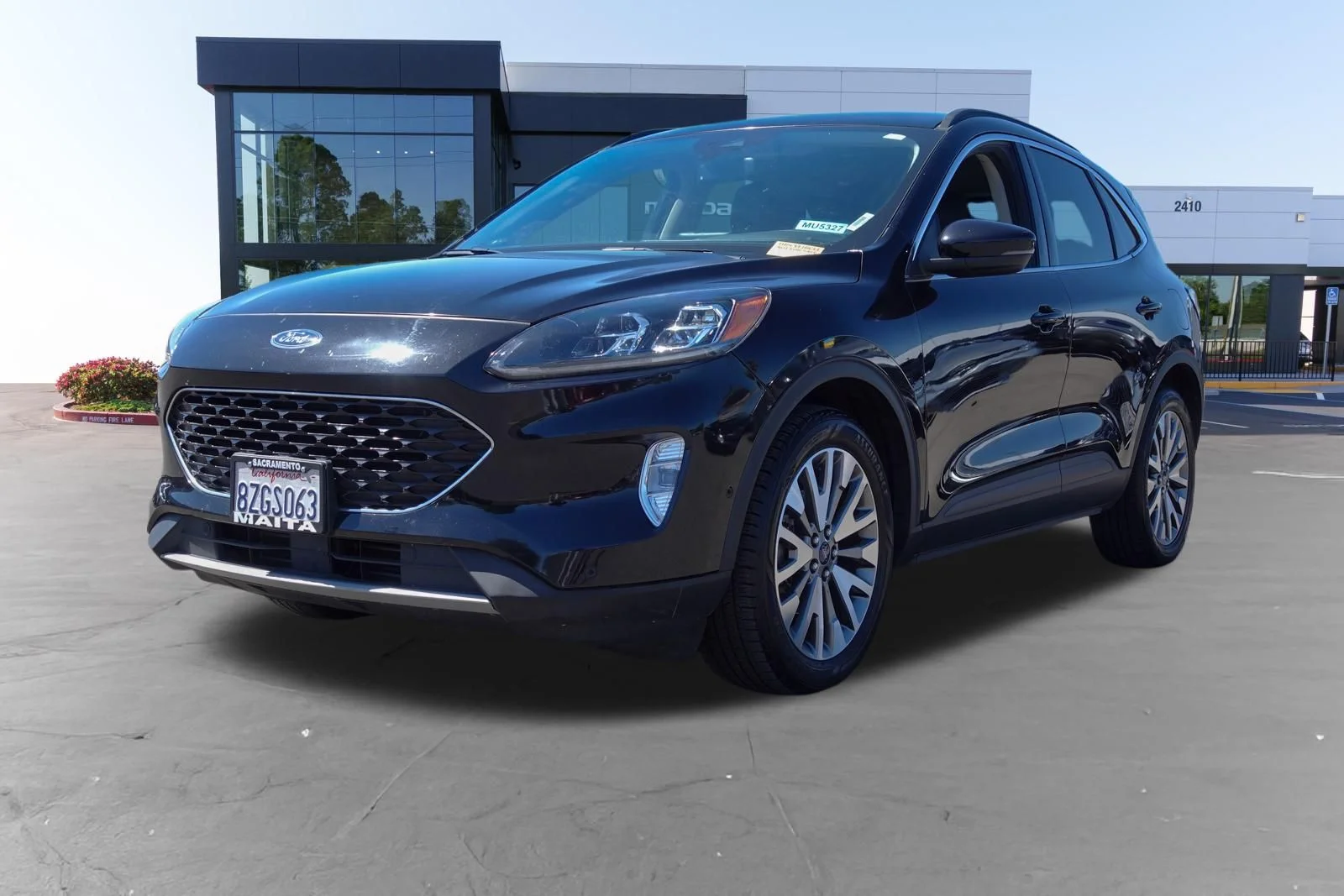 Used 2020 Black Metallic Ford Titanium image 7