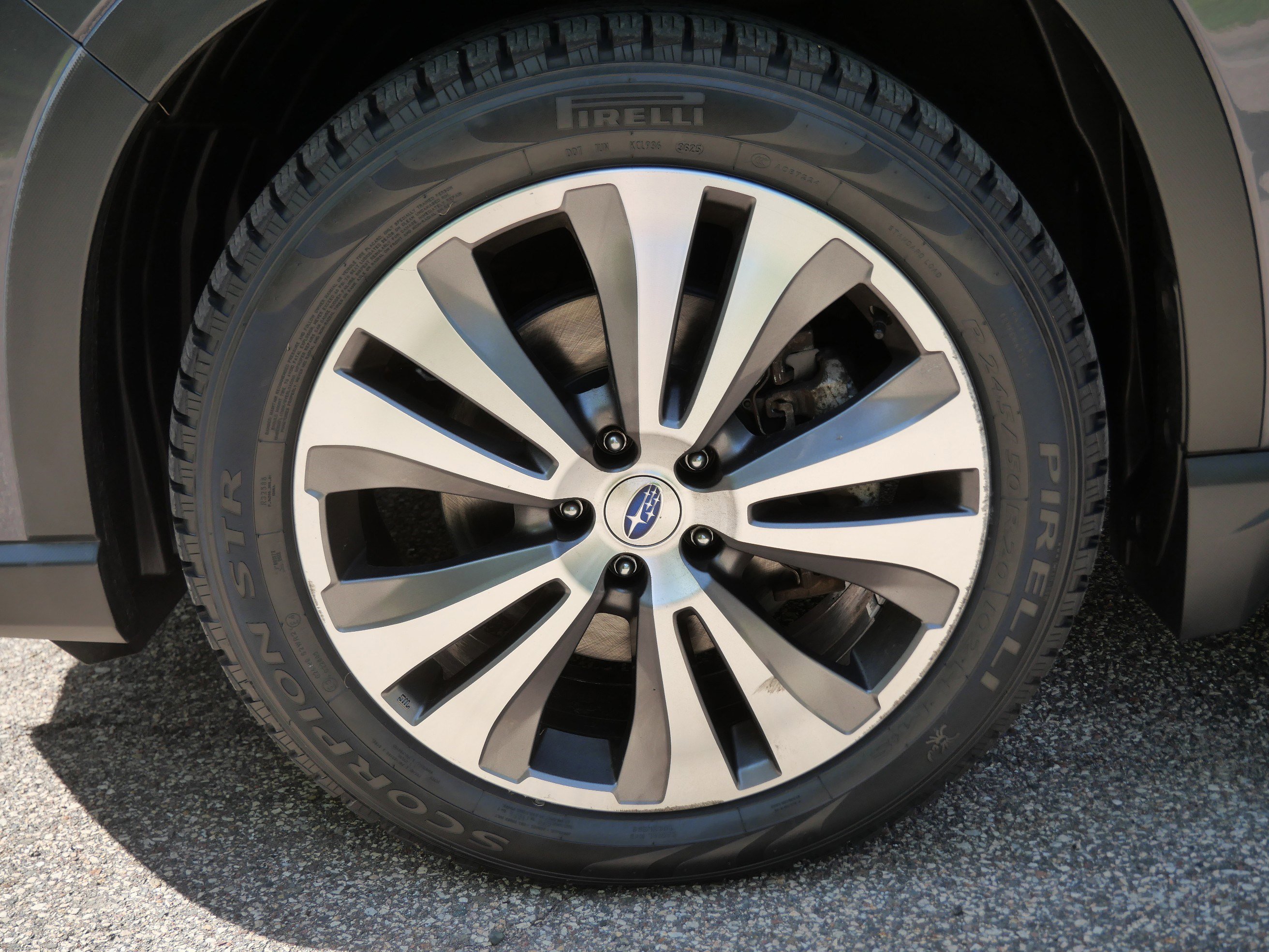 Used 2019 Magnetite Gray Metallic Subaru Touring image 15