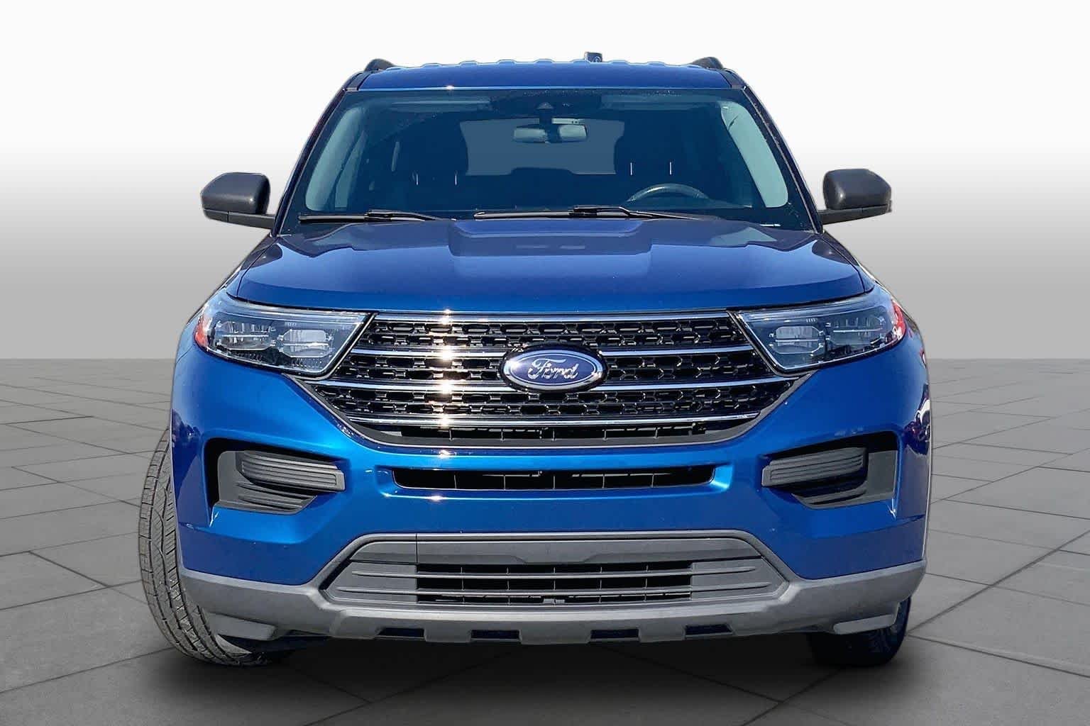 Used 2021 Atlas Blue Metallic Ford XLT image 4