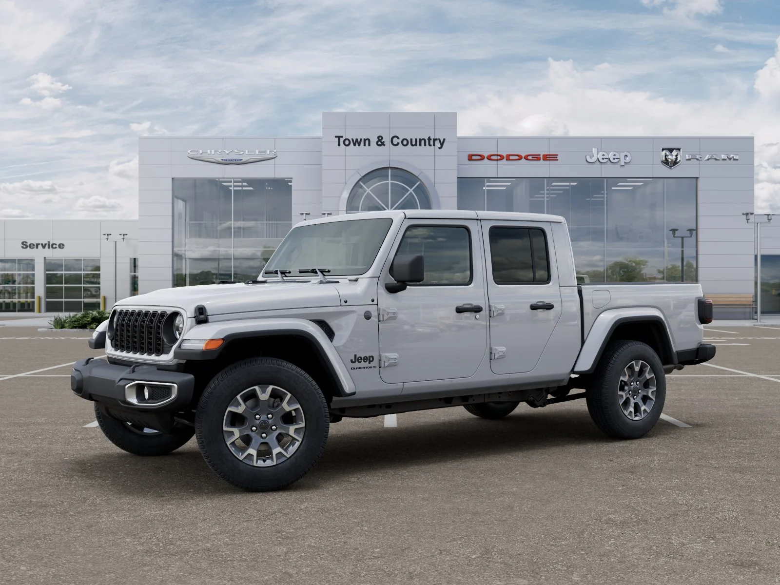 New 2026 Bright White Clear-Coat Exterior Paint Jeep Sahara image 28