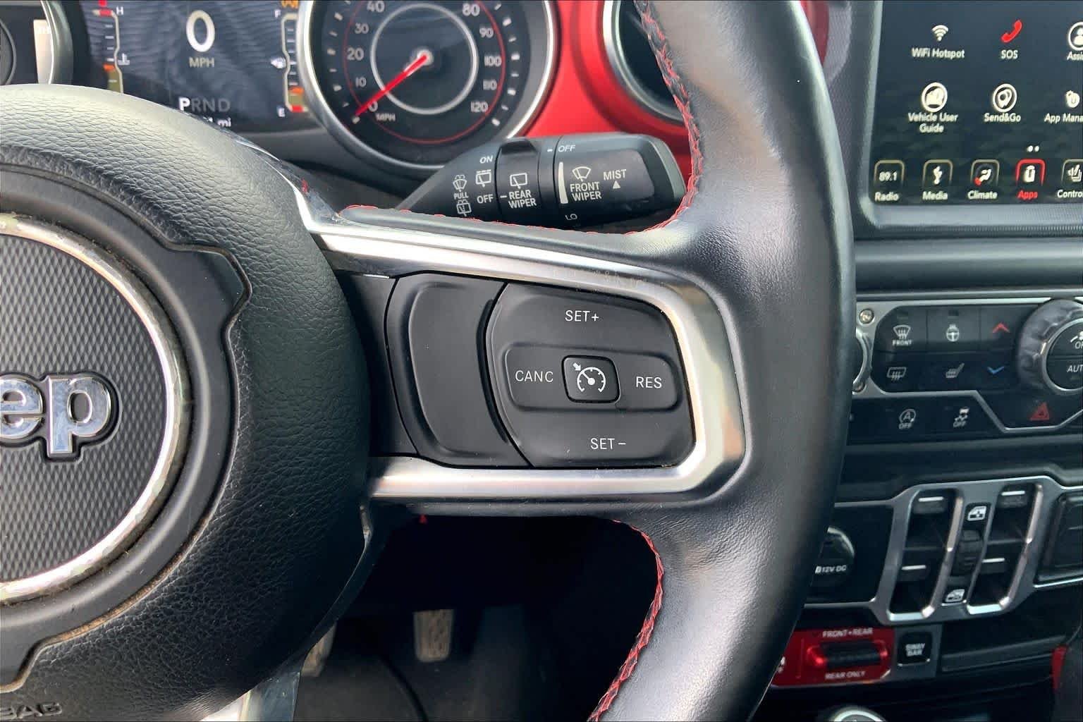 Used 2018 Granite Crystal Metallic Clearcoat Jeep Rubicon image 25