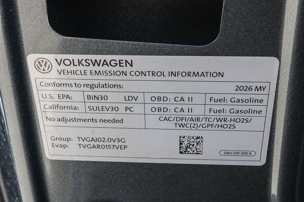 New 2026 Gray Volkswagen SE R-Line Black image 27