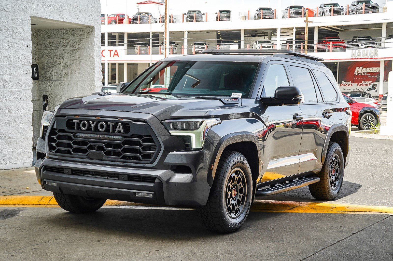New 2026 Magnetic Gray Metallic Toyota TRD Pro image 3