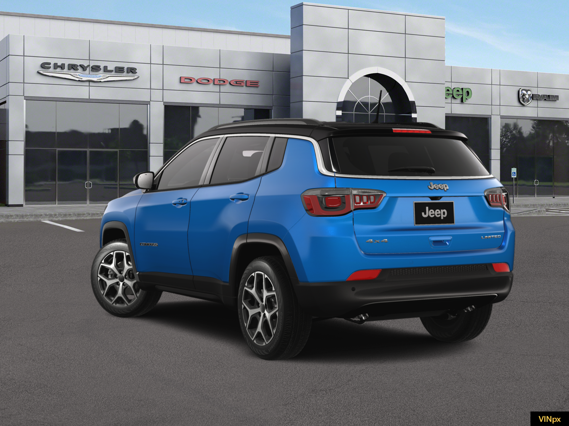New 2026 Hydro Blue Pearlcoat Jeep Limited image 5