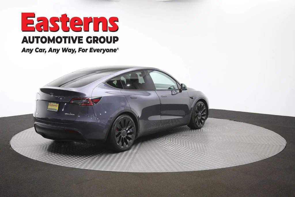 Used 2022 Gray Tesla Performance image 37