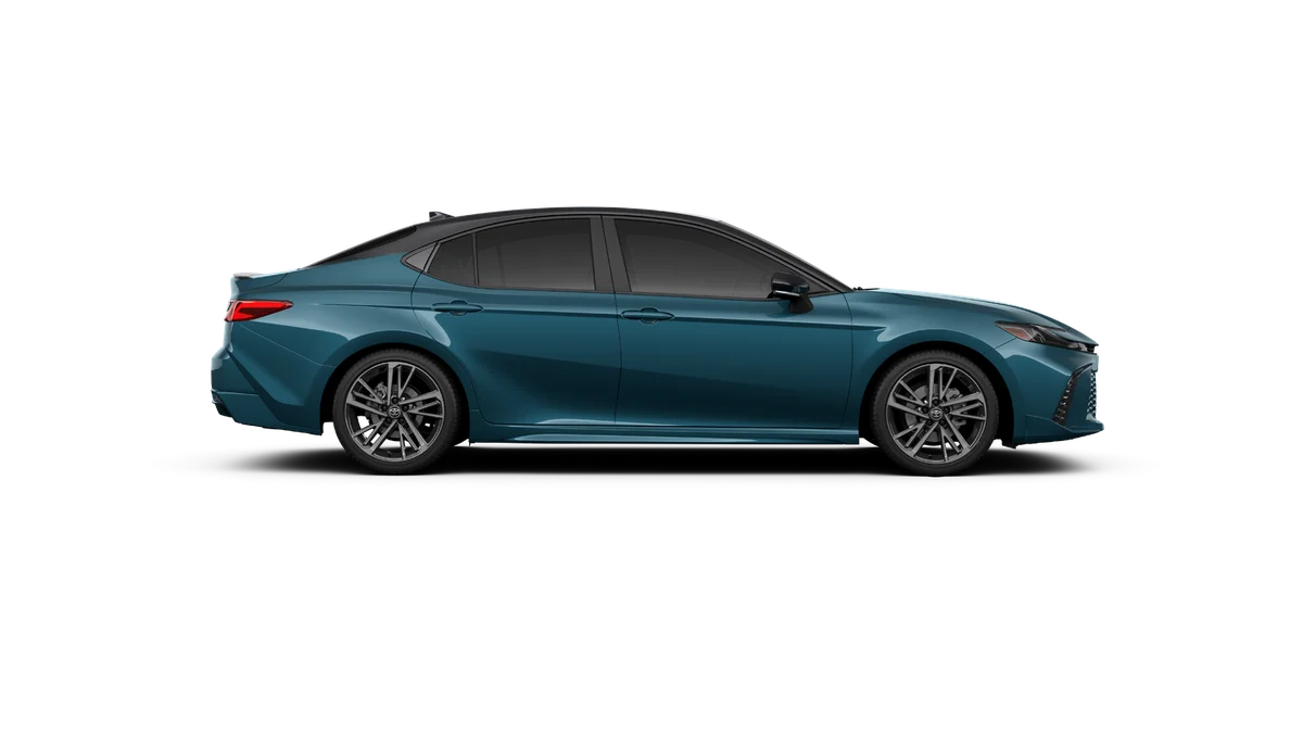 New 2027 Ocean Gem with Midnight Black Metallic roof Toyota XSE image 12