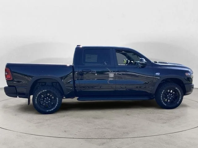 New 2026 Diamond Black Ram REBEL CREW CAB 4X4 5