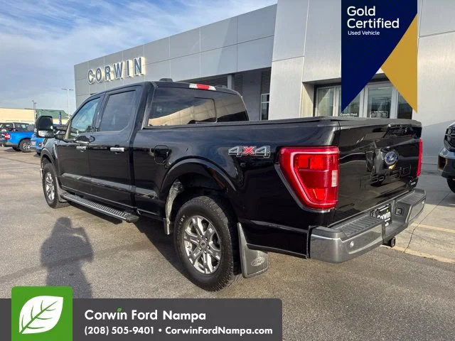 Used 2021 Black Ford XLT image 5