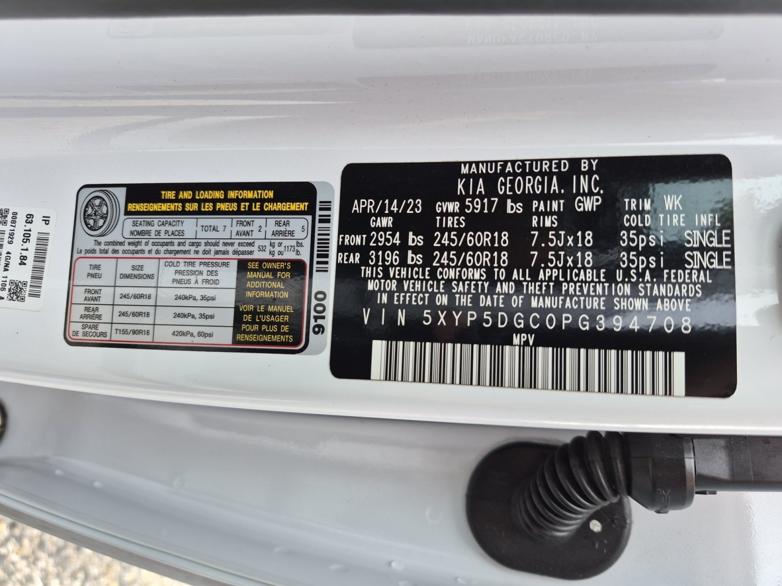 Used 2023 White Kia SX X-Pro image 30