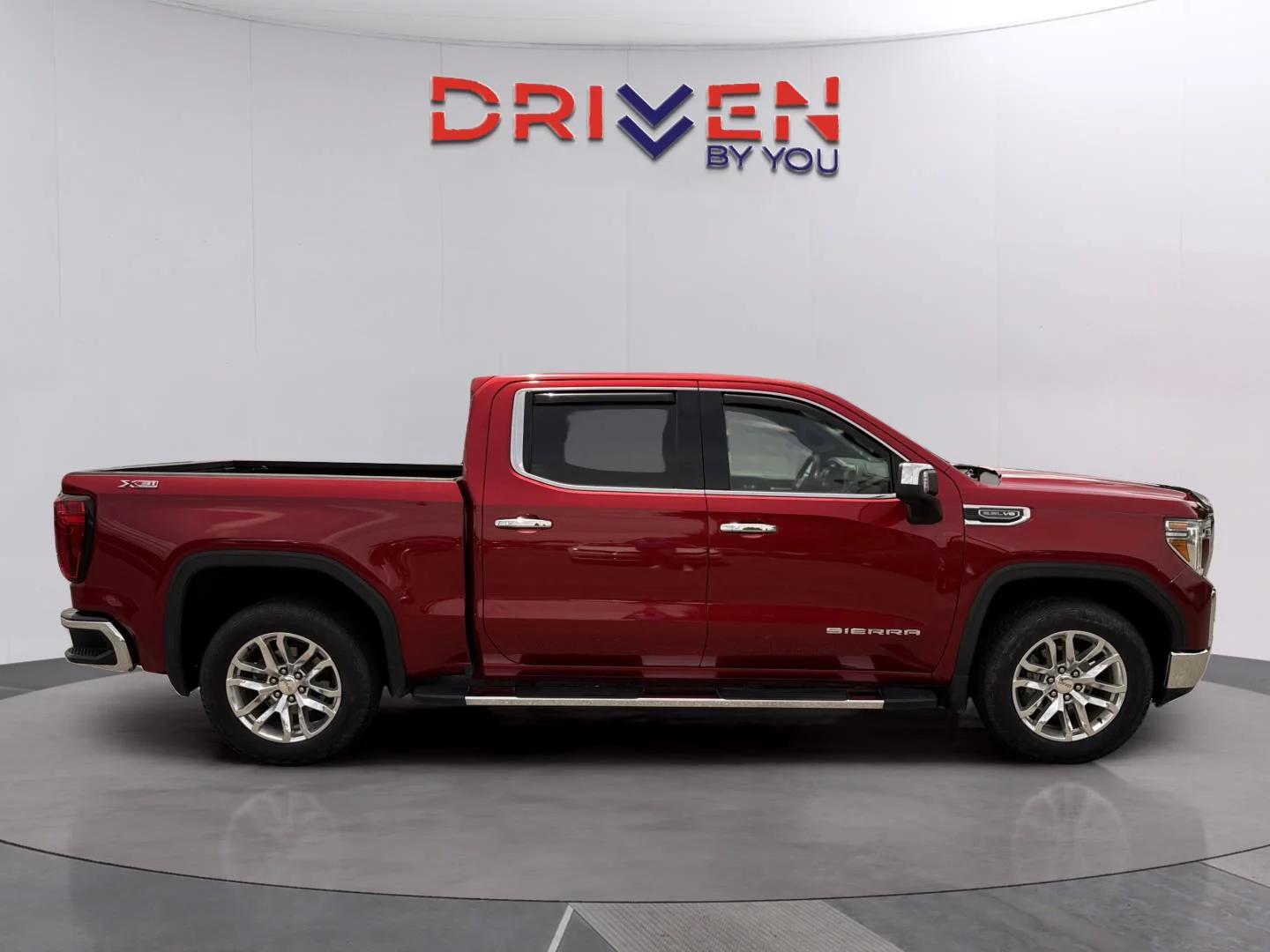 Used 2021 CAYENNE RED TINTCOAT GMC SLT image 6