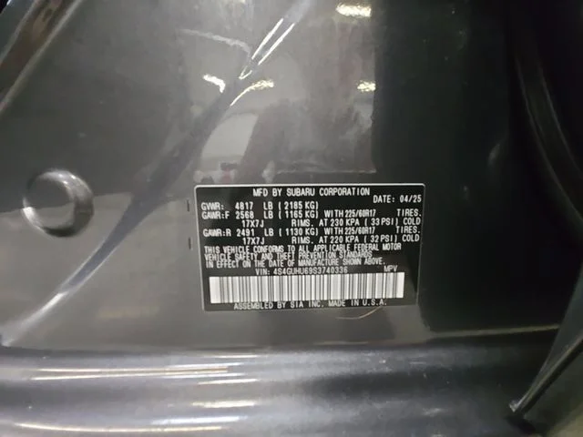 Used 2025 Gray Metallic Subaru Wilderness image 25
