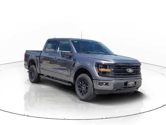 New 2026 Gray Metallic Ford XLT image 3