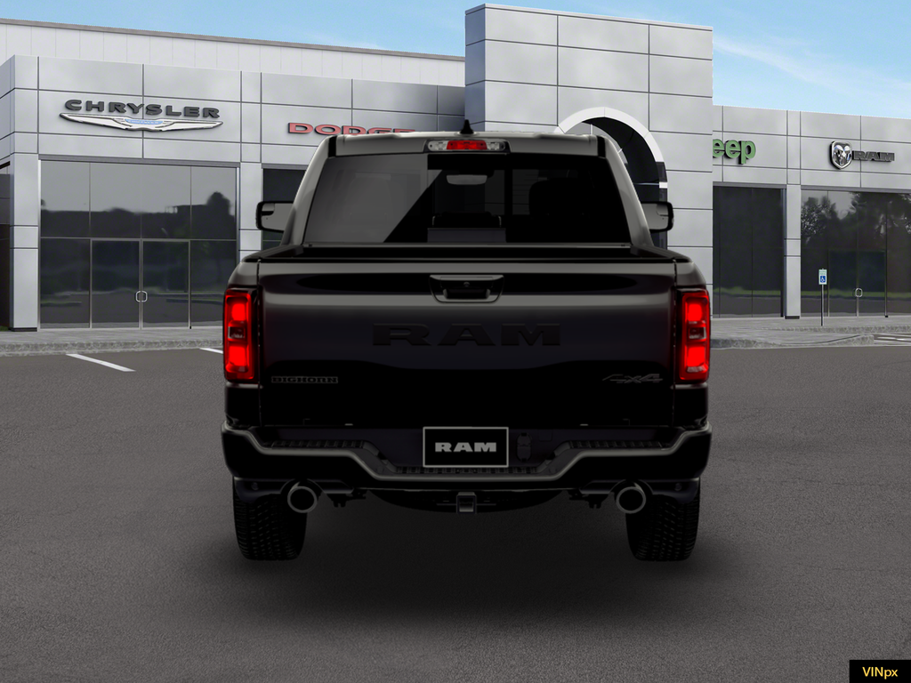 New 2026 Diamond Black Crystal Pearl-Coat Exterior Paint RAM Big Horn/Lone Star image 5