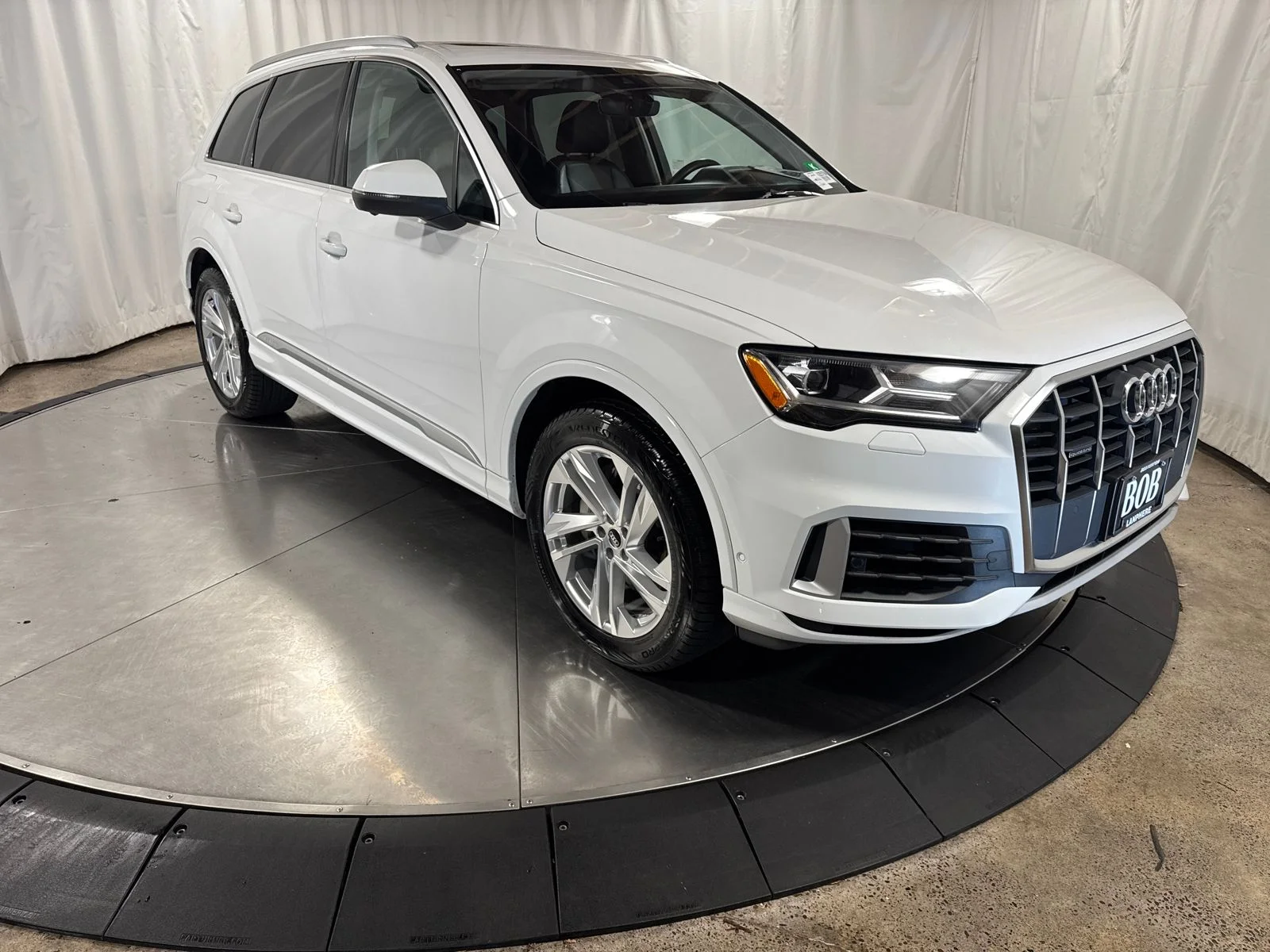 Used 2021 Glacier White Metallic Audi 55 Premium Plus quattro image 10