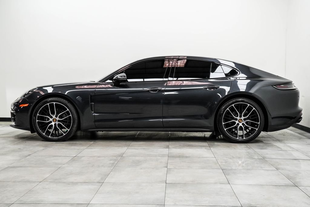 Used 2023 Gray Porsche 4 Platinum Edition image 8