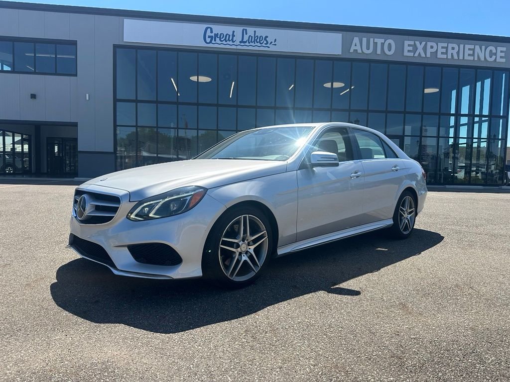 Used 2016 Silver Mercedes-Benz E 350 image 1