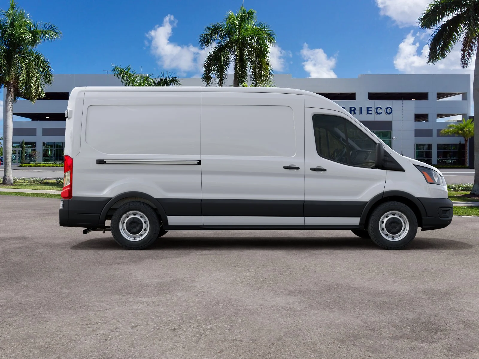 New 2027 Oxford White Ford Cargo Van image 5