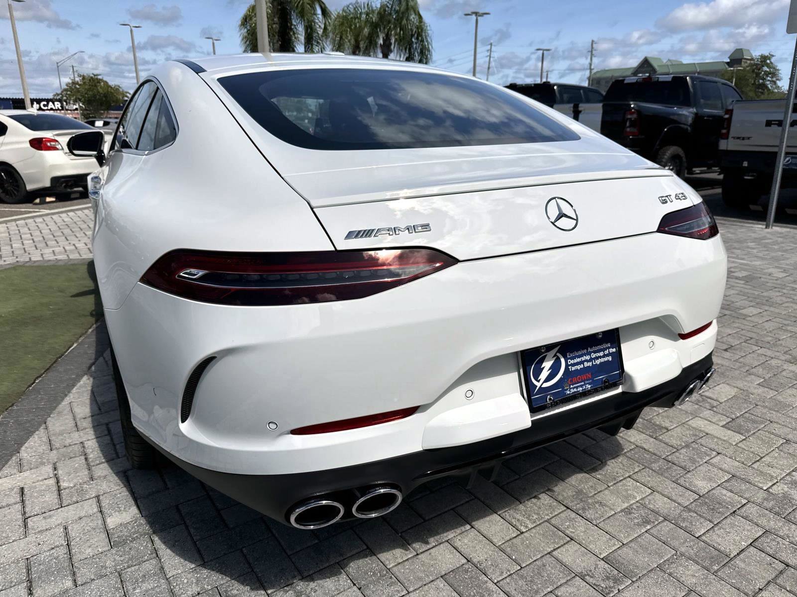 New 2026 Polar White Mercedes-Benz 43 4-Door Coupe image 8