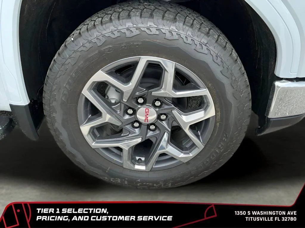 New 2026 Glacier White Tricoat GMC SLT image 14