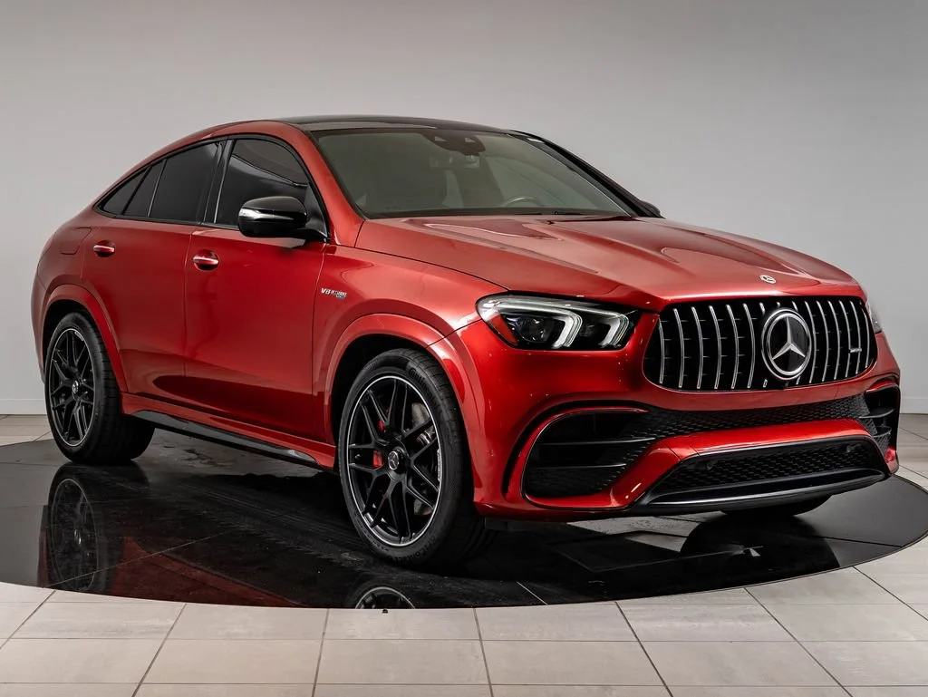 Used 2021 Designo Cardinal Red Metallic Mercedes-Benz GLE 63 S AMG® image 12