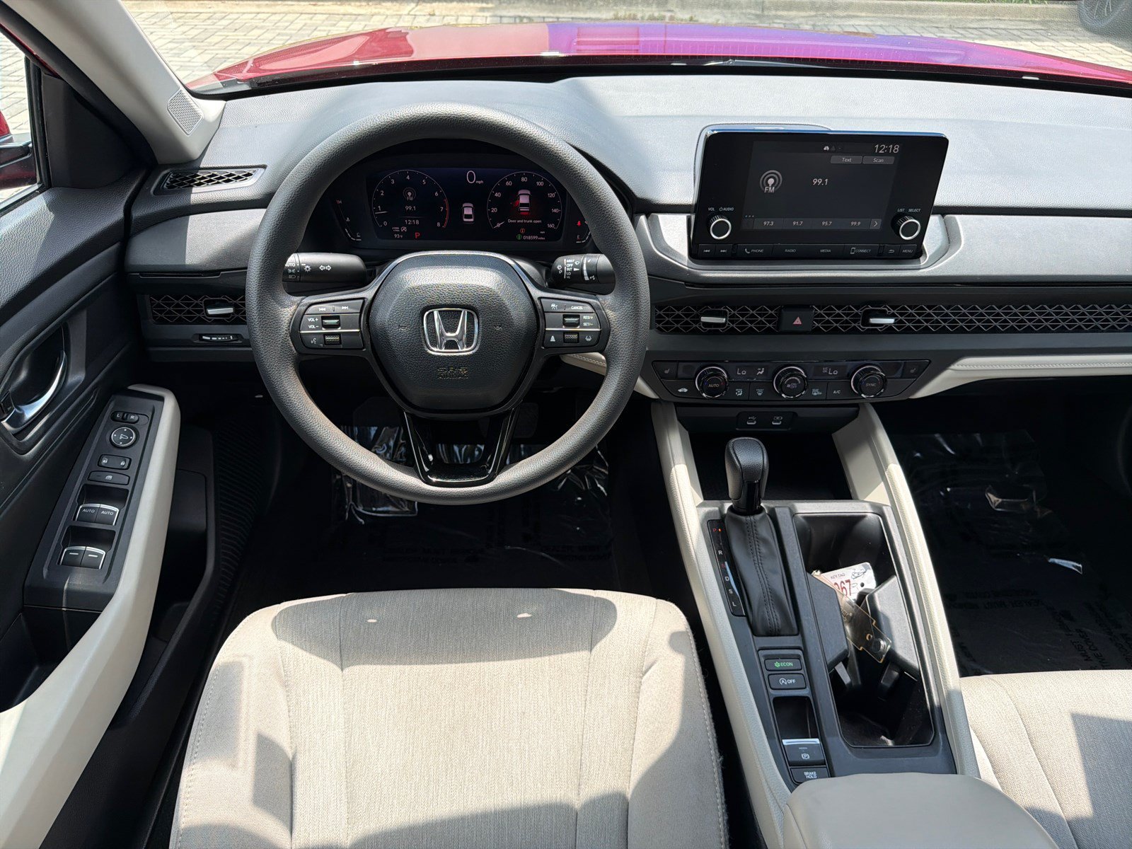 Certified Used 2024 Radiant Red Metallic Honda EX image 23