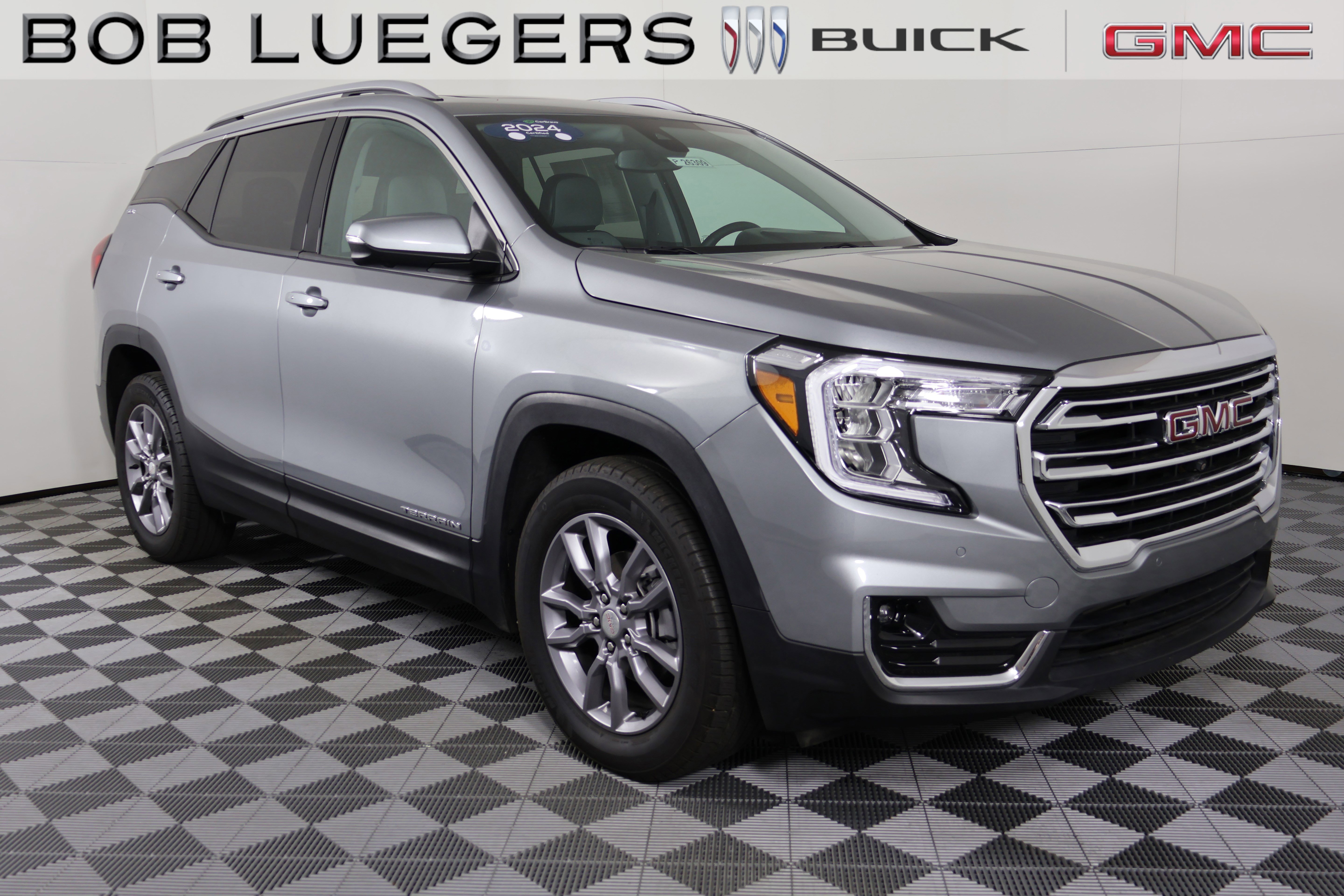 Sterling Metallic 2024 GMC Terrain SLT AWD SUV / Crossover All-Wheel Drive 9-Speed Automatic