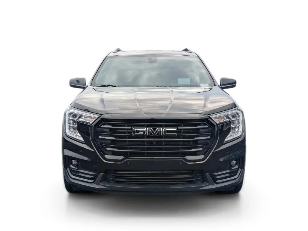 Used 2023 EBONY TWILIGHT METALLIC GMC SLT image 8