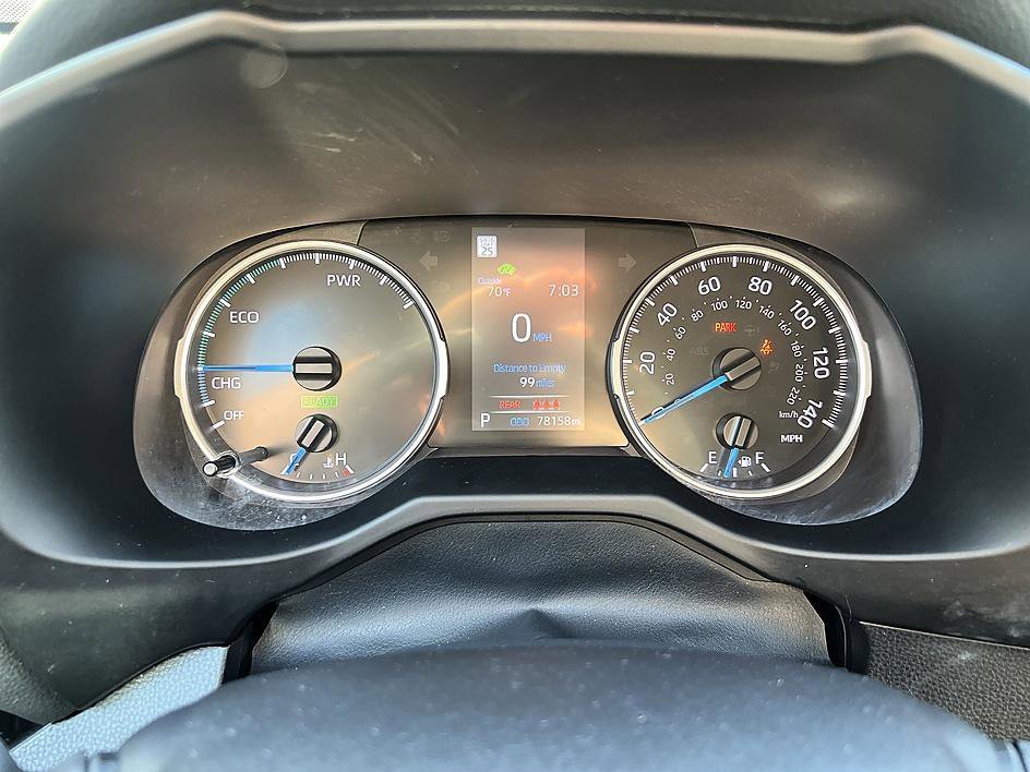 Used 2022 Magnetic Gray Metallic Toyota Hybrid LE image 15