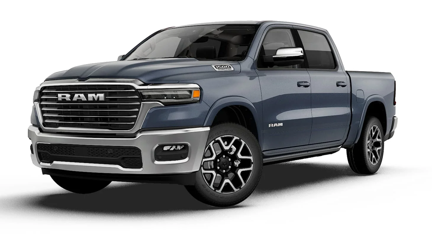 New 2027 Forged Blue Metallic Exterior Paint RAM LARAMIE image 13