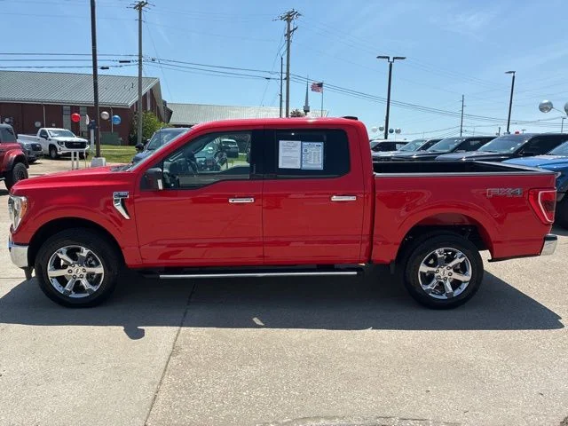 Certified Used 2023 Race Red Ford XLT image 4